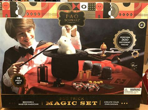 Learn the Art of Misdirection with the F a o Schwarz Majic Set